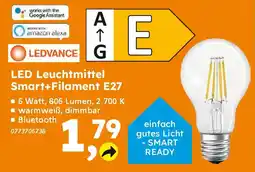 Globus Baumarkt LEDVANCE LED Leuchtmittel Smart+Filament E27 Angebot