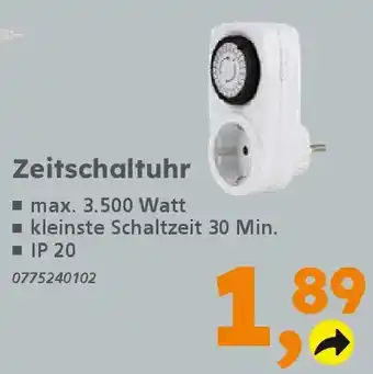 Globus Baumarkt Zeitschaltuhr Angebot