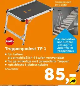 Globus Baumarkt Hailo Treppenpodest TP 1 Angebot