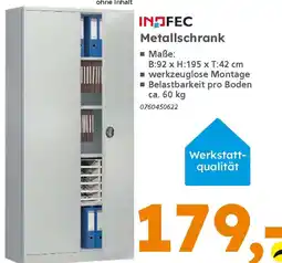 Globus Baumarkt INOFEC Metallschrank Angebot