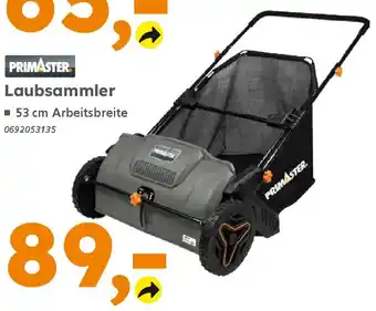 Globus Baumarkt PRIMASTER Laubsammler Angebot
