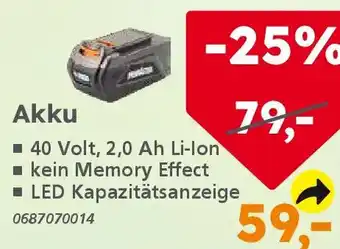 Globus Baumarkt PRIMASTER Akku Angebot