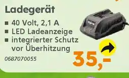 Globus Baumarkt PRIMASTER Ladegerät Angebot