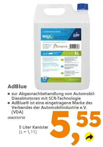 Globus Baumarkt AdBlue Angebot