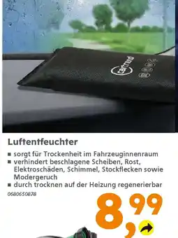Globus Baumarkt cartrend Luftentfeuchter Angebot
