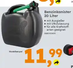 Globus Baumarkt Benzinkanister 20 Liter Angebot