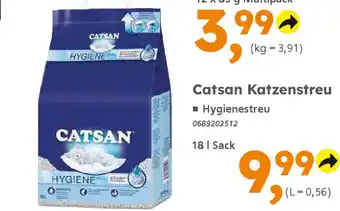 Globus Baumarkt Catsan Katzenstreu Angebot