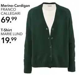 Peek & Cloppenburg Hamburg FRANCO CALLEGARI Merino-Cardigan Angebot