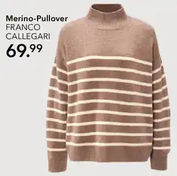 Peek & Cloppenburg Hamburg FRANCO CALLEGARI Merino-Pullover Angebot