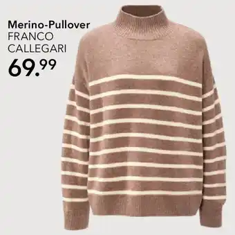 Peek & Cloppenburg Hamburg FRANCO CALLEGARI Merino-Pullover Angebot