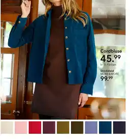 Peek & Cloppenburg Hamburg Marie Lund Cordbluse Angebot