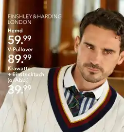 Peek & Cloppenburg Hamburg FINSHLEY & HARDING LONDON Hemd Angebot