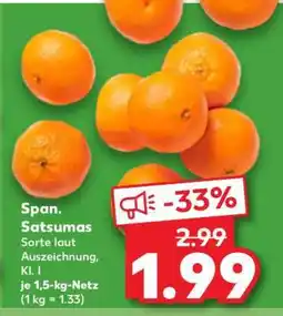Kaufland Span. Satsumas Angebot