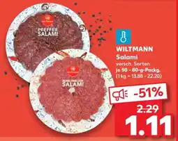 Kaufland Wiltmann Salami Angebot