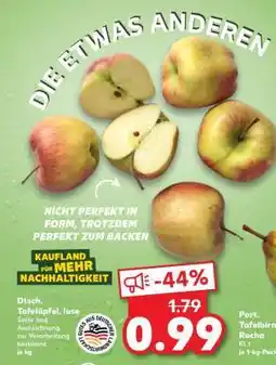Kaufland Dtsch. Tafeläpfel, lose Angebot