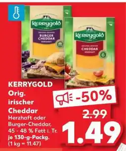 Kaufland KERRYGOLD Orig. irischer Cheddar Angebot