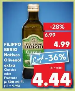 Kaufland FILIPPO BERIO Natives Olivenöl extra Angebot