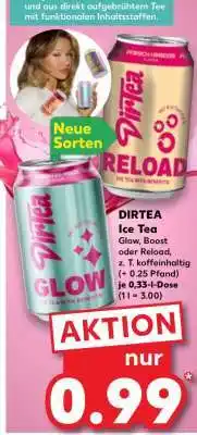 Kaufland DIRTEA Ice Tea Glow, Boost oder Reload Angebot