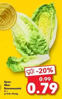 Kaufland Span. Mini-Romanasalat Angebot