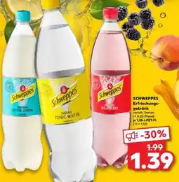Kaufland SCHWEPPES Erfrischungsgetränk Angebot