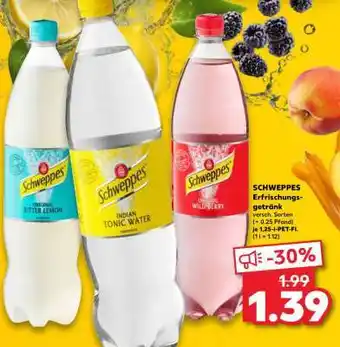 Kaufland SCHWEPPES Erfrischungsgetränk Angebot