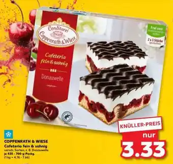Kaufland COPPENRATH & WIESE Cafeteria fein & sahnig Angebot