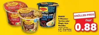 Kaufland Maggi 5 Minuten Terrine oder Magic Asia Noodles Angebot