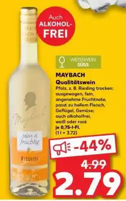Kaufland MAYBACH Qualitätswein Angebot