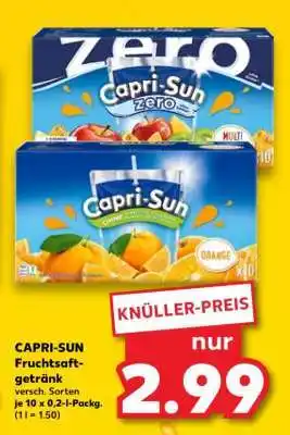 Kaufland CAPRI-SUN Fruchtsaftgetränk Angebot