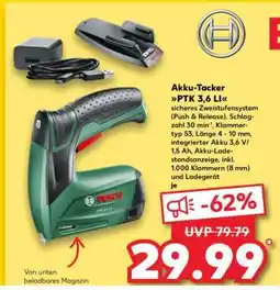 Kaufland Akku-Tacker PTK 3,6 LI Angebot
