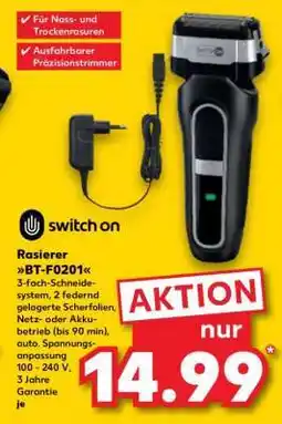 Kaufland Rasierer BT-F0201 Angebot