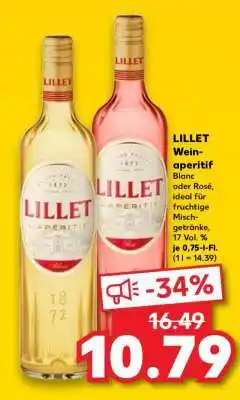 Kaufland LILLET Weinaperitif Angebot