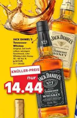 Kaufland Jack Daniel’s Tennessee Whiskey Angebot