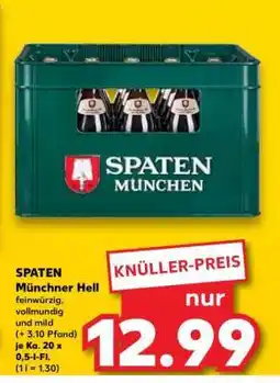 Kaufland Spaten Münchner Hell Angebot