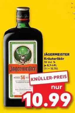 Kaufland Jägermeister Kräuterlikör Angebot