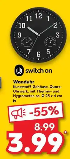 Kaufland Wanduhr Angebot