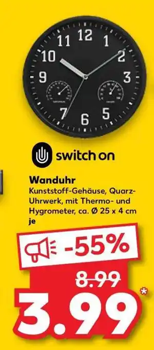 Kaufland Wanduhr Angebot