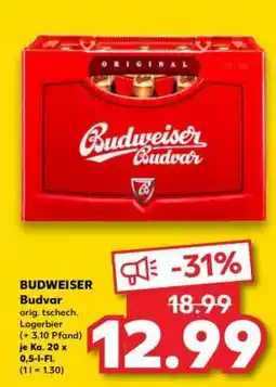 Kaufland Budweiser Budvar Angebot