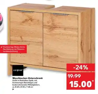 Kaufland Waschbecken- Unterschrank Angebot
