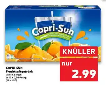 Kaufland Capri-Sun Angebot