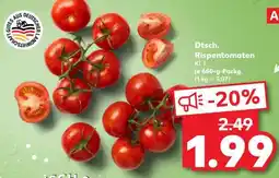 Kaufland Dtsch. Rispentomaten Angebot