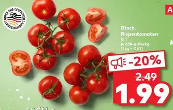 Kaufland Dtsch. Rispentomaten Angebot