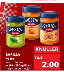 Kaufland Barilla Pesto Angebot