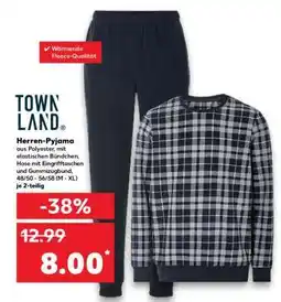 Kaufland Herren- Pyjama Angebot