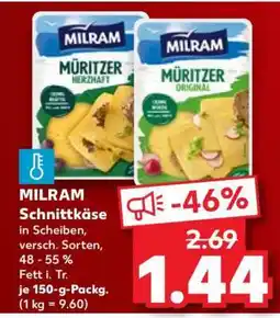 Kaufland MILRAM Schnittkäse Angebot