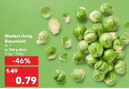 Kaufland Niederl./belg. Rosenkohl Angebot