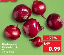Kaufland Dtsch./niederl. Zwiebeln, rot Angebot