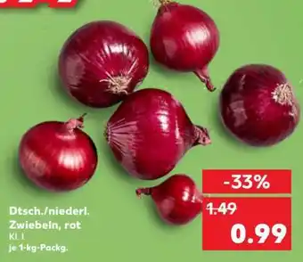 Kaufland Dtsch./niederl. Zwiebeln, rot Angebot