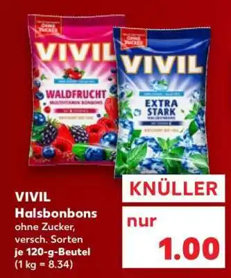 Kaufland VIVIL Halsbonbons Angebot