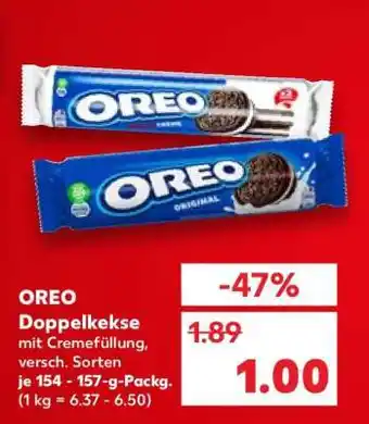 Kaufland OREO Doppelkekse Angebot